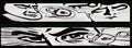 Regards Croisés – Tableau Abstrait Noir & Blanc
