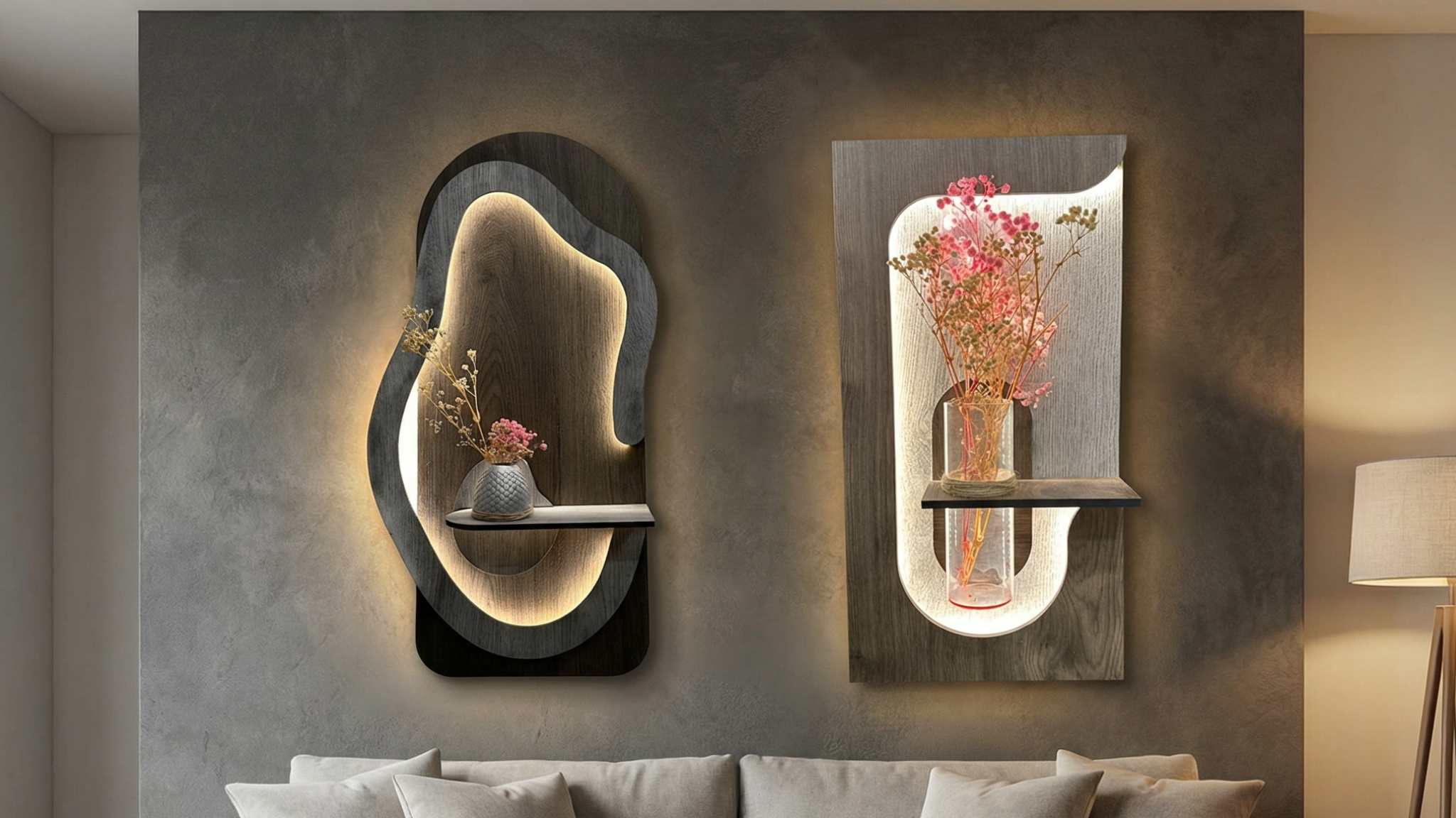 2 TABLEAUX MURALS