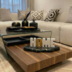 Pack Décoration Salon Noir & Doré